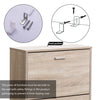 3 Drawer Shoe Cabinet Storage Rack Hallway Cupboard Stand Unit Wooden Footwear