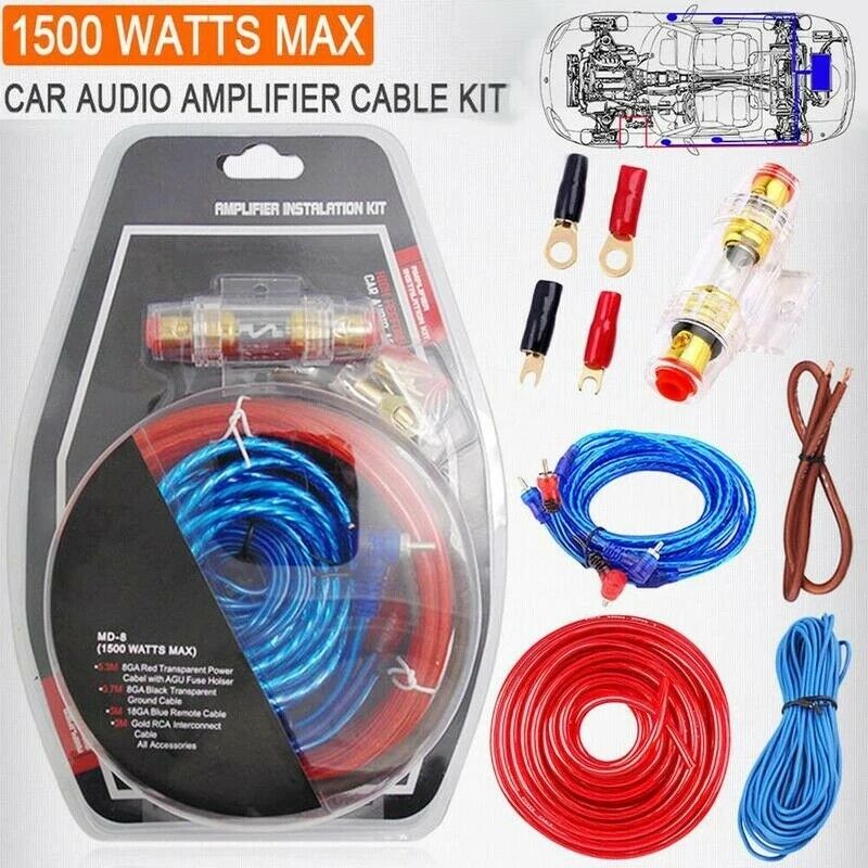 thumbnail image 2 of Complete Gravity Elite 0 Gauge Amp Kit Amplifier | Ubuy 2 of 13