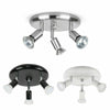 3 Way Ceiling Light Fitting Spot Lights Design Lighting Spotlight LED Light Bulb