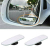 2X Universal Car Auto 360° Wide Angle Convex Rear Side View Blind Spot Mirror UK