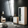 High Gloss 3 Piece Bedroom Furniture Sets Wardrobe Chest Bedside Free Delivery