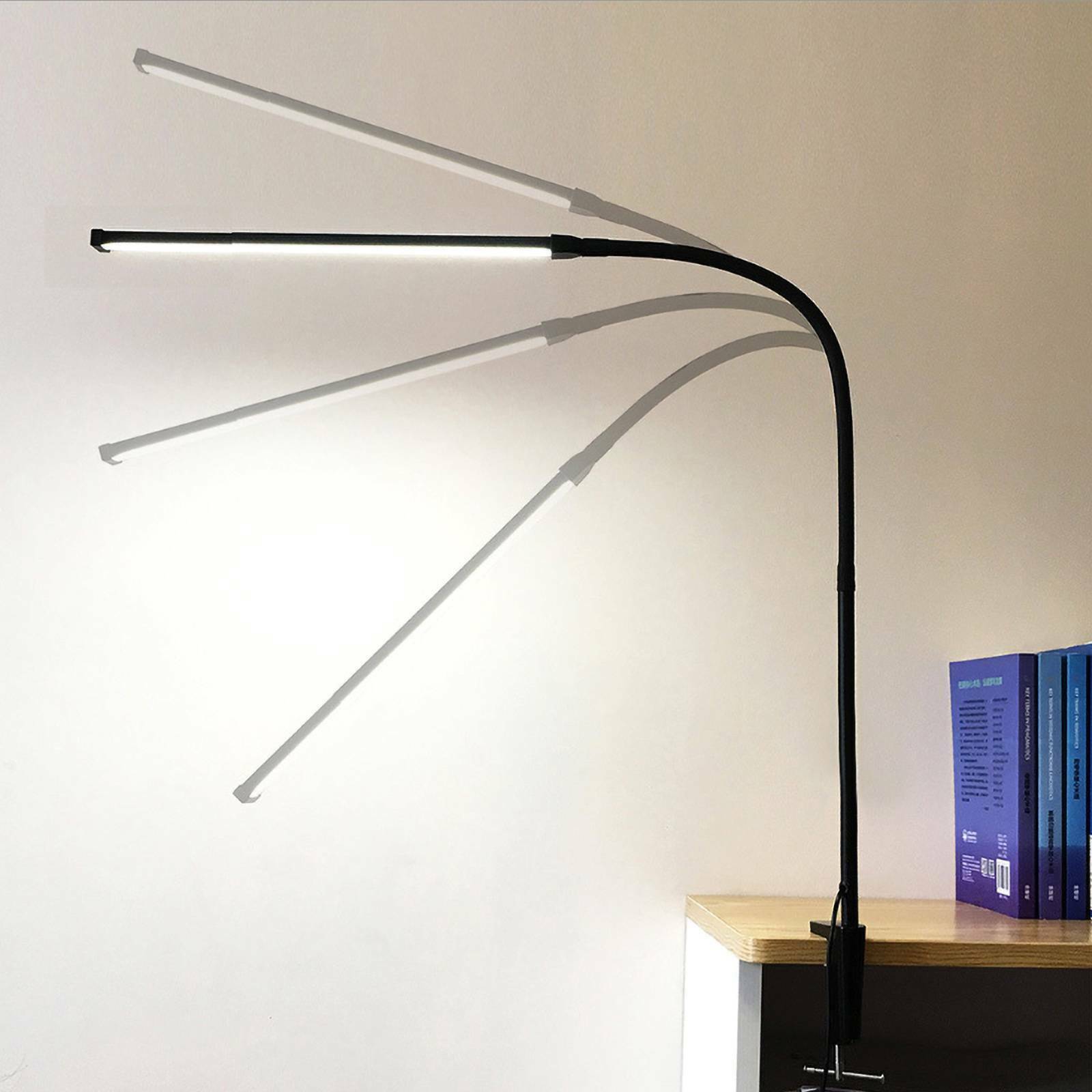 3 Usages Floor Standing Light LED Reading Lamp Adjustable Table Desk Lighting UK