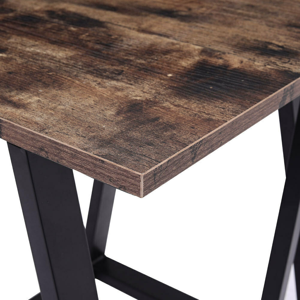 Retro Side End Coffee Table Industrial Living Room Bedroom Lamp Stand Bedside
