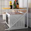 3 Tier Kitchen Shelf Microwave Oven Rack Stand Storage Metal Condiment Cabinet