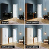 High Gloss 2 Door Wardrobe Mirrored Bedroom Furniture 3 pcs Set Large Storage