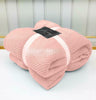 NEW LUXURY POPCORN THROWS FLEECE WARM EXTRA LARGE SOFA BLANKETS DOUBLE KING SIZE