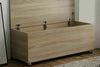 Ottoman Storage Box Chest Bench Seat Toy Bedding/Blanket/Clothes Trunk Organiser