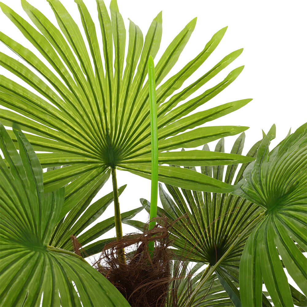 90cm Artificial Palm Realistic Fake Potted Plant with Pot In/Outdoor Home Office