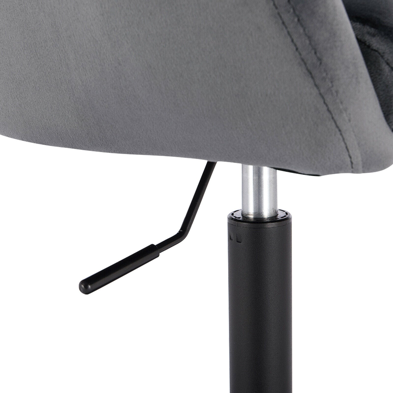 Breakfast Barstools Bar Chairs Swivel Gas Lift Chairs Kitchen Pub Velvet Stools