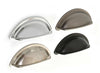 Cupboard Cabinet Door Drawer Cup Pull Handle Stepped