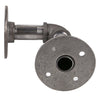 2Pcs Industrial Steel Iron Pipe Shelf Bracket Holder With Screws DIY Home Décor