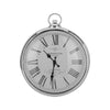 Pocket Silver Wall Clock Numerals Wall Clock Home Bedroom Kitchen Clocks Decor