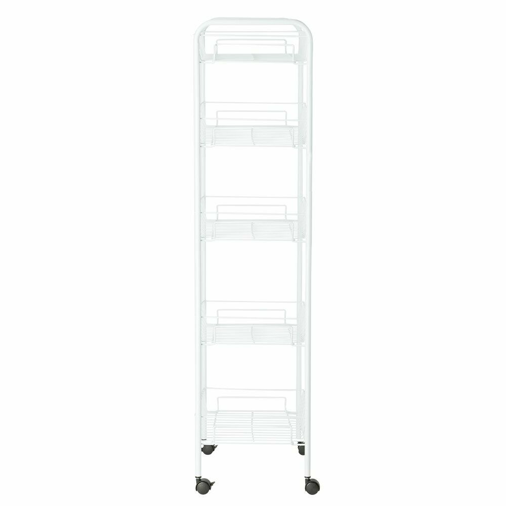 2/3/4/5 Tier Kitchen Storage Rack Wheel Trolley Vegetable Fruit Cart Drawer UK