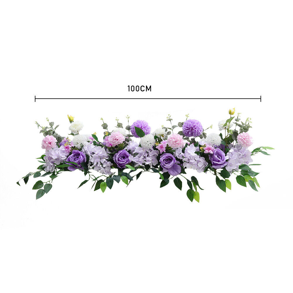 Artificial Silk Rose Flower Wall Arrangement Arch Wedding Party Backdrop Decor
