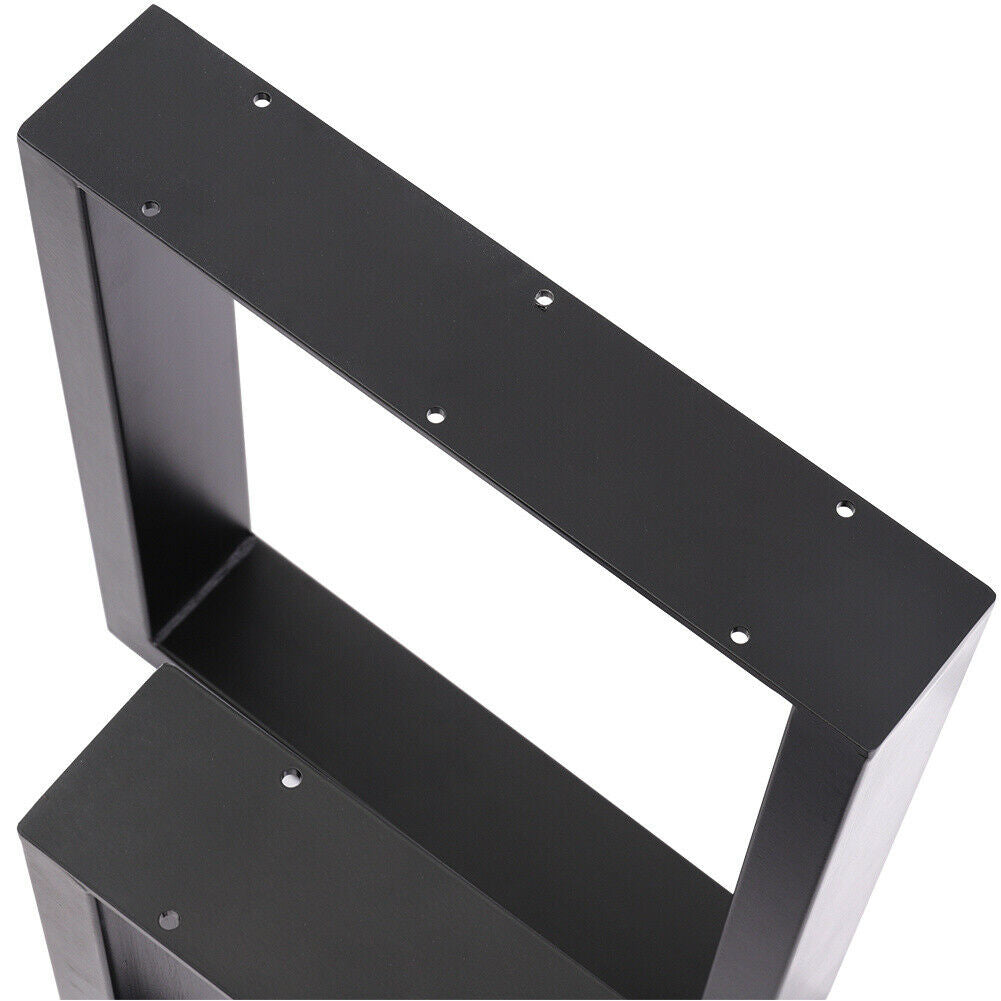 2x Industrial Metal Table Legs Heavy Duty Steel Frame Legs Bench Desk Table Base