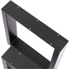 2x Industrial Metal Table Legs Heavy Duty Steel Frame Legs Bench Desk Table Base