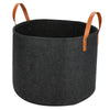Bedroom Closet Clothing Toy Storage Felt Storage with Handle Basket Bin Home uk