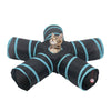 Foldable Cat Tunnel 4 Way Pop up Pet Kitten Training Toy Rabbit Play Tube UK