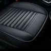 Breathable PU Leather Black Car Front Seat Cover Pad Mat for Auto Chair Cushion