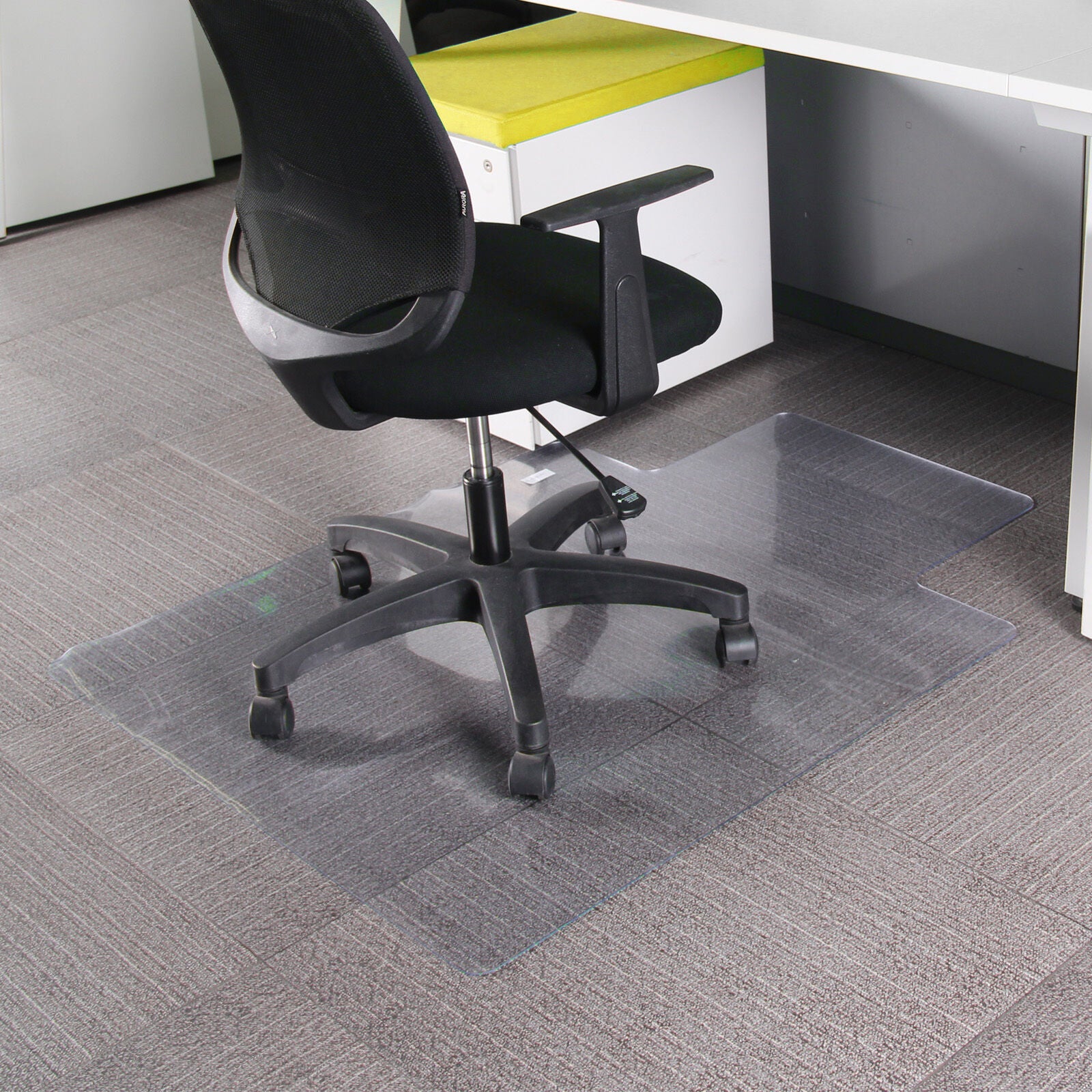 900X1200 Non Slip Home Office Chair Desk Mat Floor Protector PVC Plastic Clear