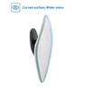 2X Universal Car Auto 360° Wide Angle Convex Rear Side View Blind Spot Mirror UK
