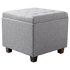 Ottoman Stool Toy Storage Box Cube Bench Pouffe Seat Stool Home Chair Footstool