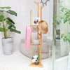 9 Hooks Coat Stand Bags Jacket Hallway Studio Tree Rack Clothes Hanger Organizer
