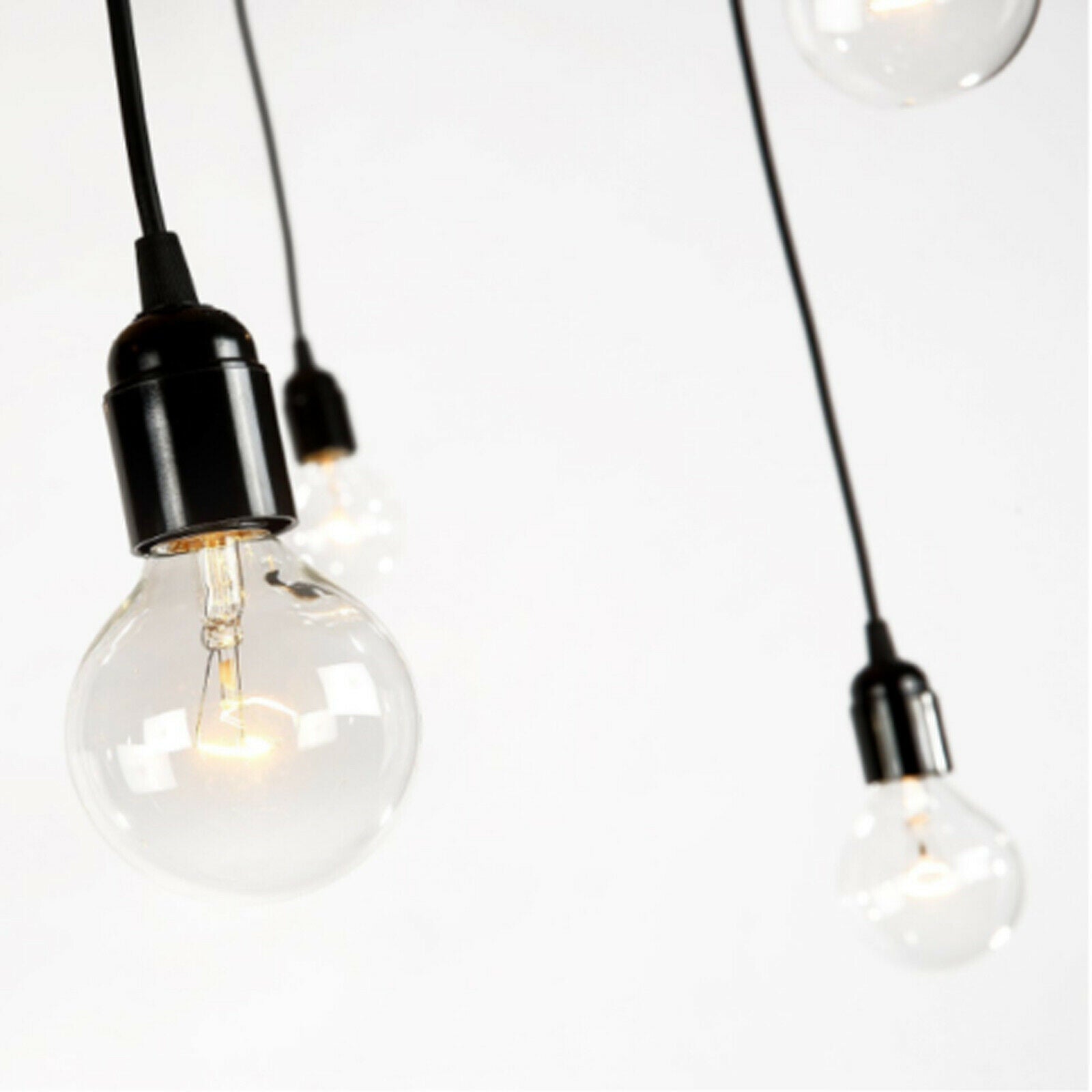 Vintage Industrial Chandelier Light Pendant Shade Retro Spider Ceiling Lights UK