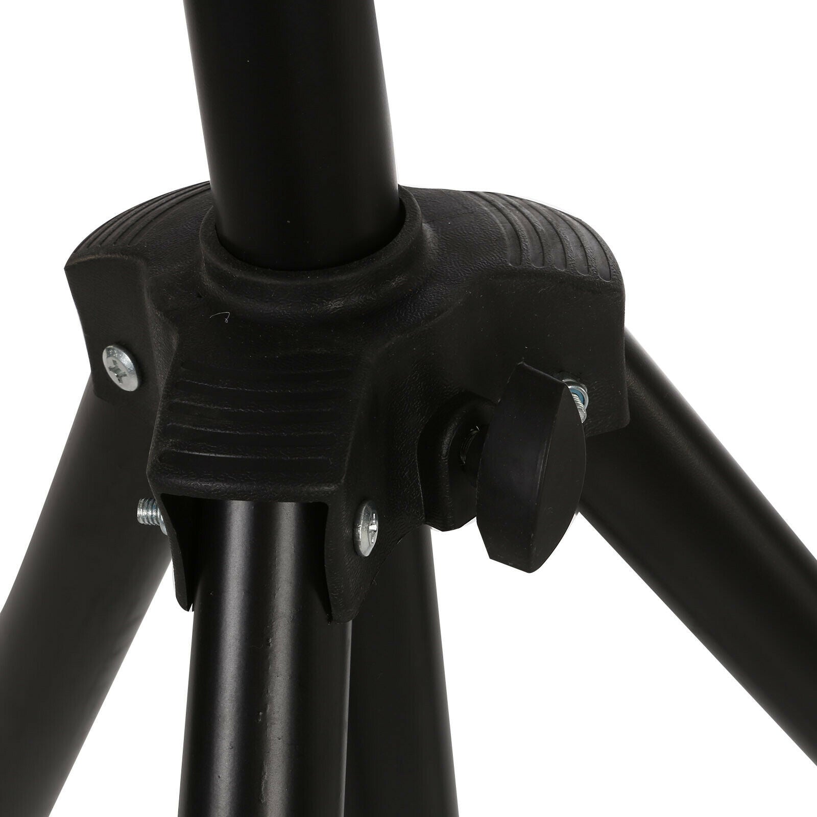 2x Quality Iron Tripod PA Speaker Stands Adjustable Height DJ Disco 50Kg Black