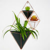 Wall Hanging Flower Plant Pots Geometric Art Decorative Basket Vase Planter Box