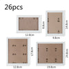 26 PCS Wall Mount Photo Frames Multi Picture Wall Set Home Living Room Decor