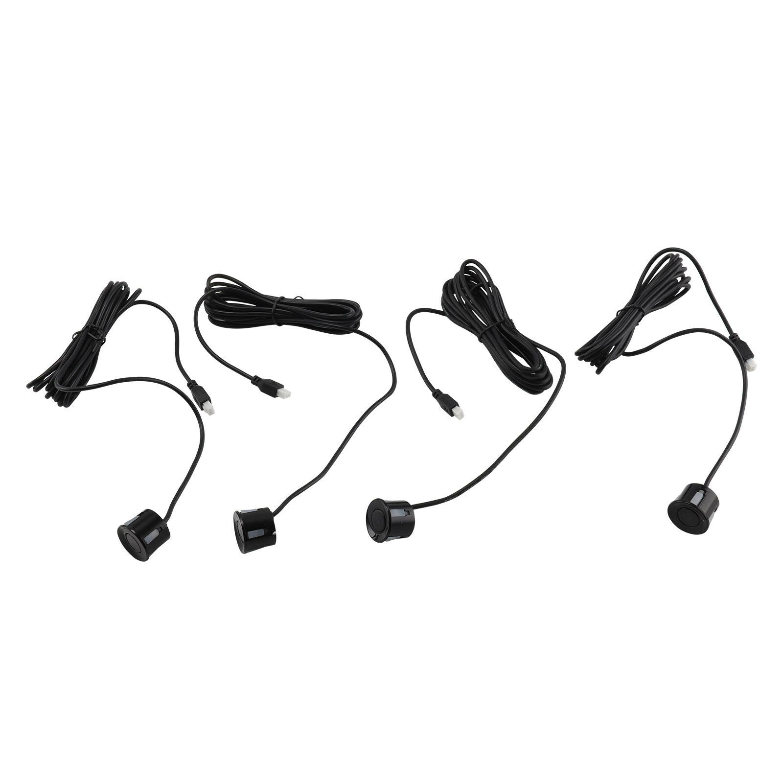 4x Parking Sensors Car Auto Reverse Backup Rear Radar LED Alert System KIT
