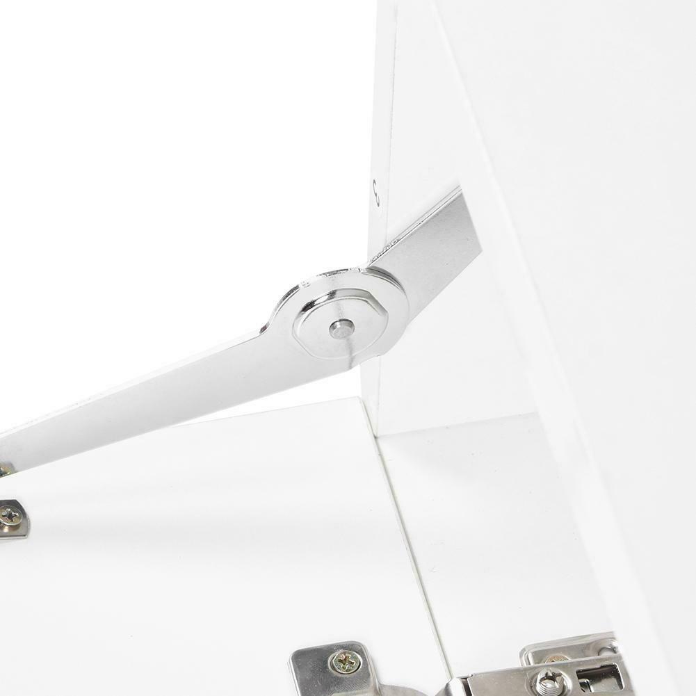 High Gloss RGB LED Coffee Table w/ Drawer Storage Modern Living Room Furniture