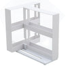 Rotating Spice Herb Jar Holder Rack Kitchen Corner Storage Organizer Multi-Use