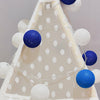 Large Canvas Kids Teepee White Tent Childs Indoor Outdoor Play House Gift