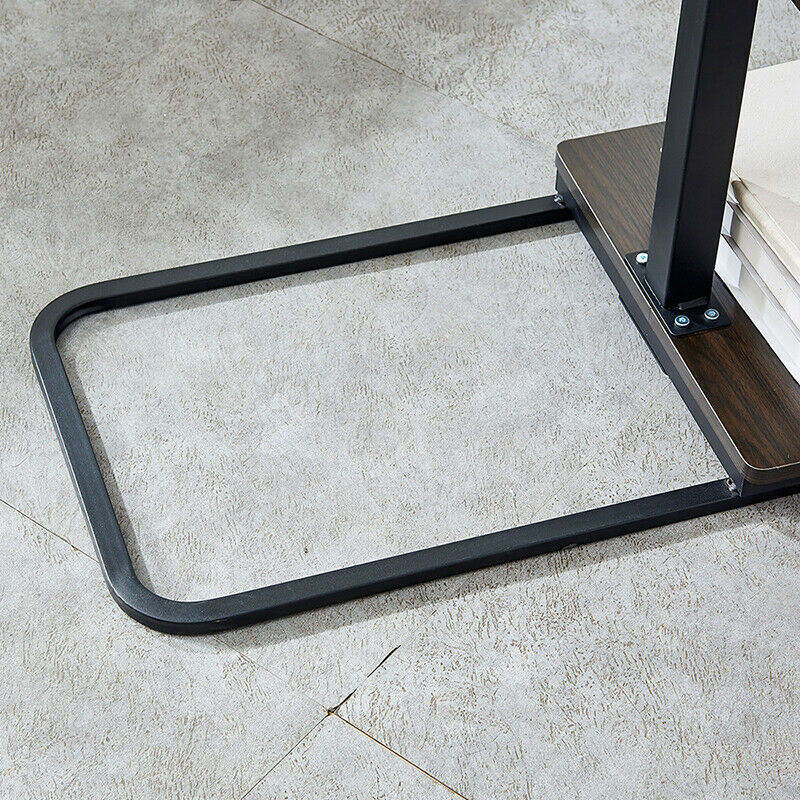 3 Tier Shelves Adjustable Sofa Bedside Table Laptop Stand PC Desk Living Room