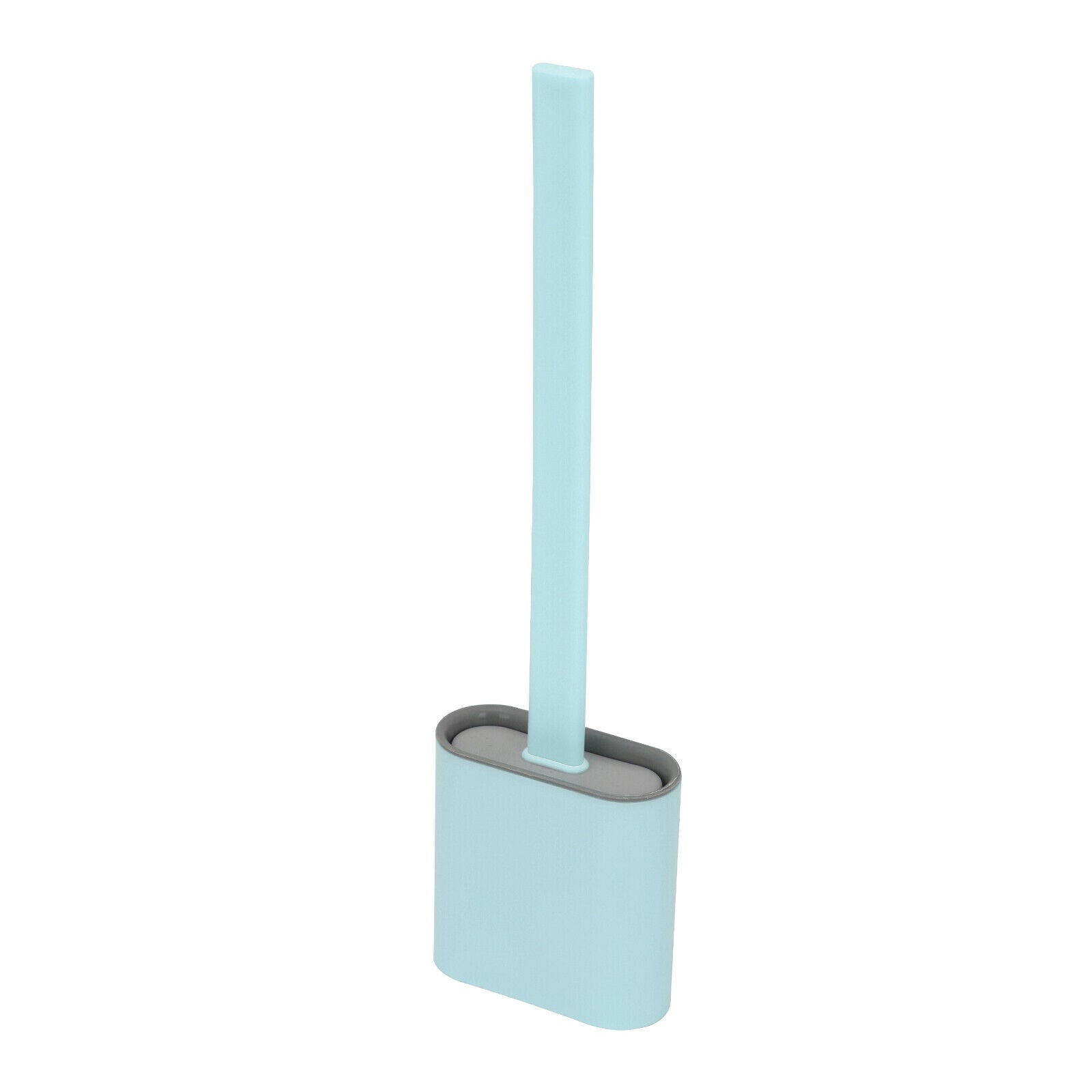 Multicolor Silicone Toilet Brush Creative Cleaning Brush Set Wall-Mounted
