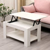 Living Room Lift Up Top Coffee Table with Storage Shelf Different Color Choice