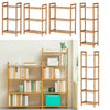 3/4/5Tier Wooden Organizer Bookcase Bookshelf Shelving Storage Rack Corner Shelf