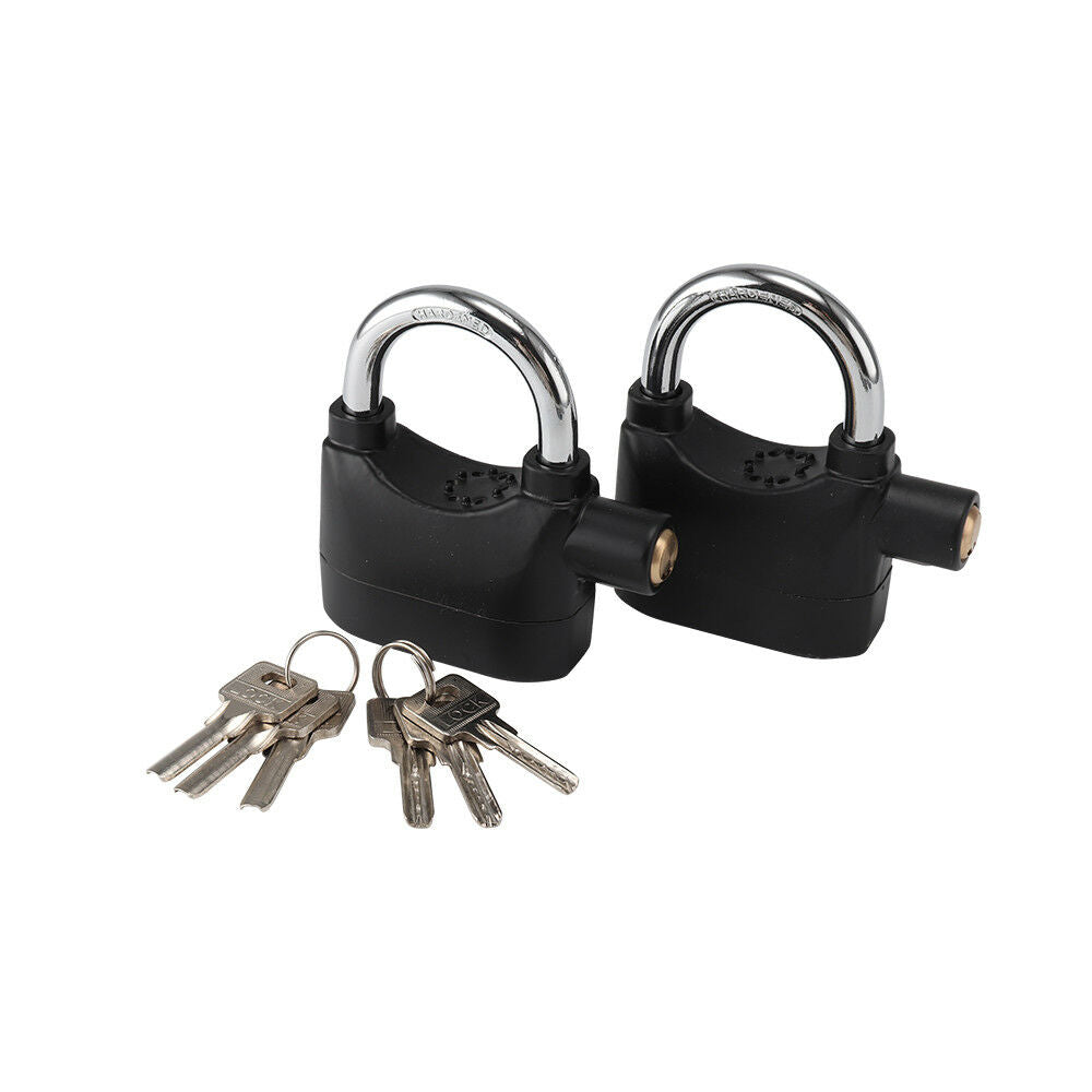 2x Motorbike Anti Theft Alarm Lock Motion Sensor Security Waterproof Bike