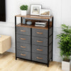 8 Drawers Chest of Drawers Unit Storage Cabinet Bedroom Furniture Hallway