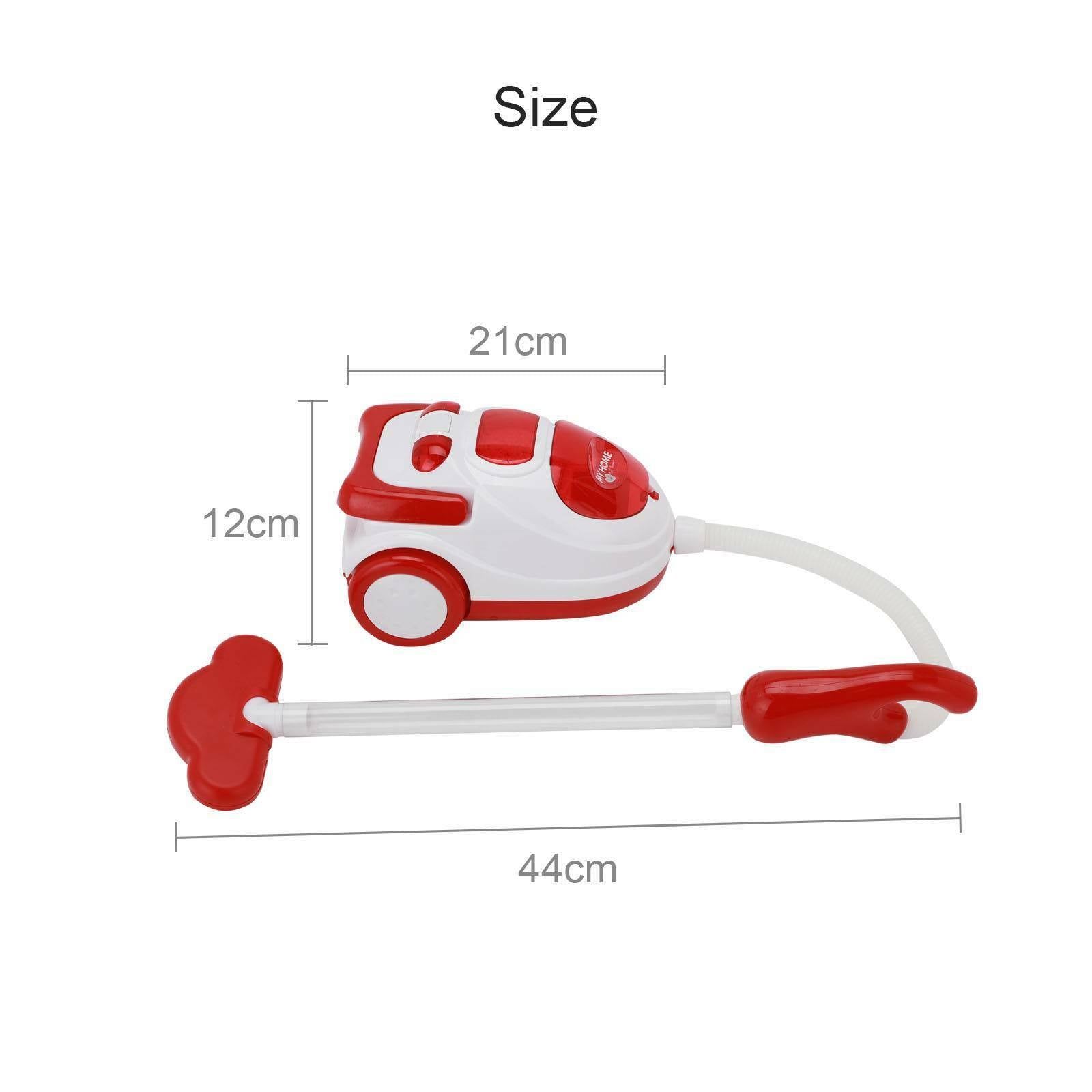 Children Vacuum Cleaner Sound Hoover Suction Function Household Cleaning Toy