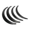 4pcs Universal Widened JDM Fender Flares Wheel Arch 2 inch ABS Car Fittings