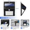 Solar Power Motion Sensor Garden Outdoor Floodlight LED PIR Security Light Save