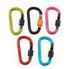 Mixed Mountaineering Aluminum Carabiner D-Ring Clip Hook Key Chain Hiking Keyrin
