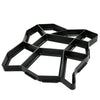 Irregular 9 Grid Path Maker Mould Garden Yard Lawn Concrete Road Paving Mold 17"