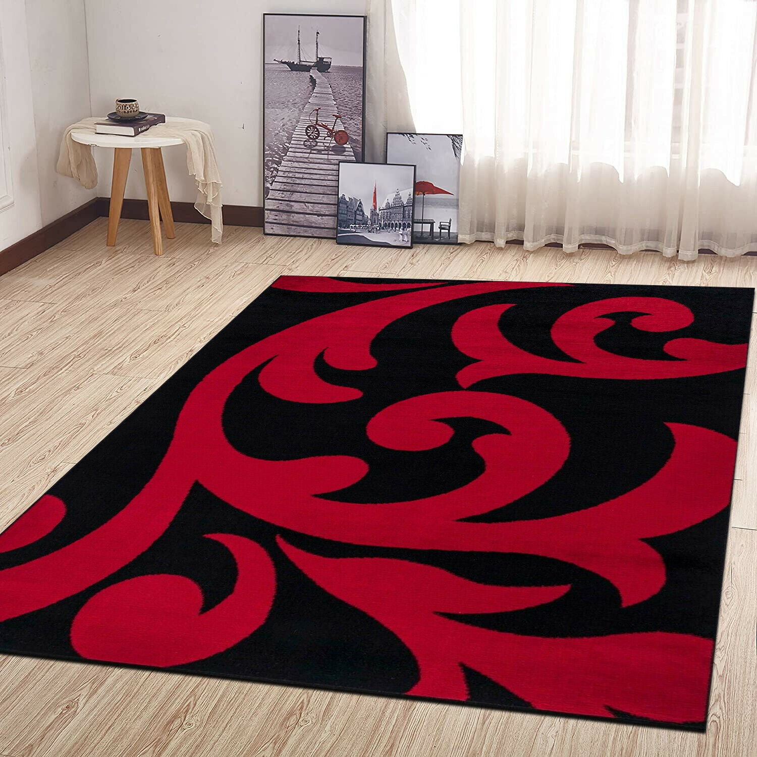 Non Slip Large Rugs Living Room Carpet Mat Hallway Runner Rug Bedroom Floor Mats