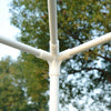 2.7x2.7M Garden Heavy Duty Gazebo Marquee Tent Wedding Canopy White