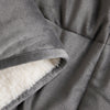 SHERPA FLEECE WEIGHTED BLANKET PLUSH VELVET SOFT WARM SENSORY ANXIETY AUTISM