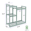 5 Tiers In & Outdoor Plant Pot Stand Cabinet Flower Display Corner Storage Shelf